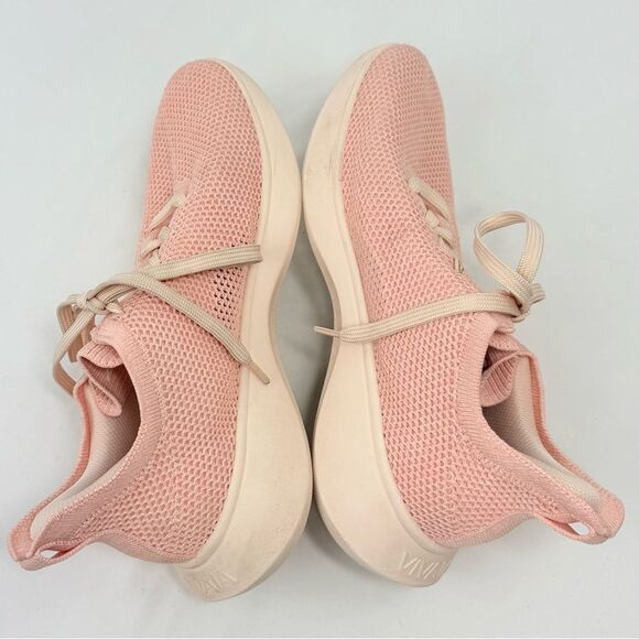 Vivia URBAN Mesh Peach Pink Sporty Athleisure Hands Free Slip On Sneaker - Picture 12 of 16